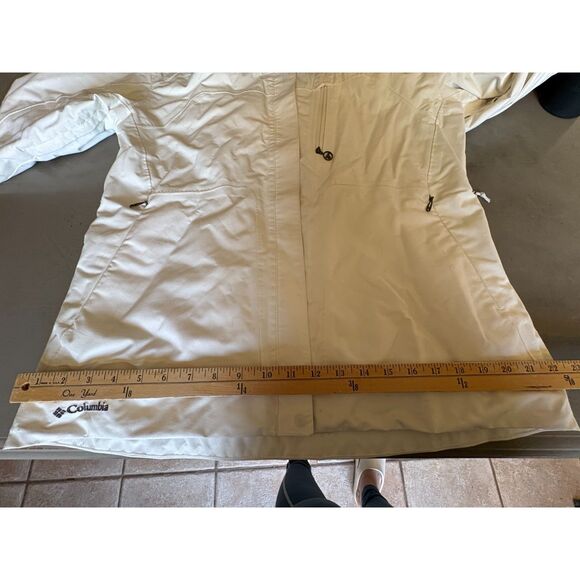 Columbia Omni Tech Snow Jacket and Pants in White Size Large - Picture 6 of 16